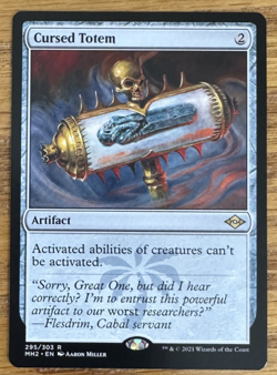 MTG Modern Horizons 2, Cursed Totem - Image 1
