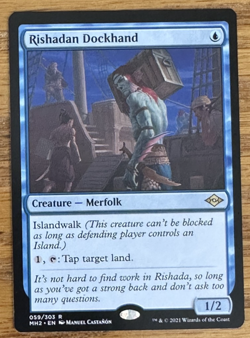 MTG Modern Horizons 2, Rishadan Dockhand - Image 1