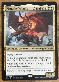 MTG Modern Horizons 2, Piru, the Volatile - Image 1