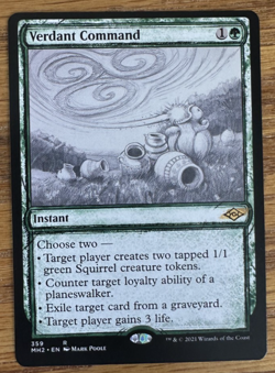 MTG Modern Horizons 2, Verdant Command - Image 1