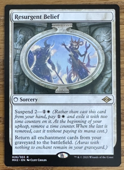 MTG Modern Horizons 2, Resurgent Belief - Image 1