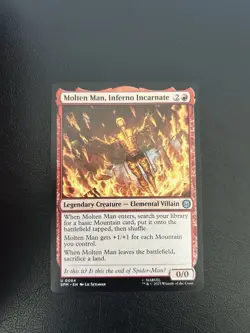 Molten Man Inferno Incarnate - MTG: Marvel's Spider-Man Regular Uncommon 84 - Image 1