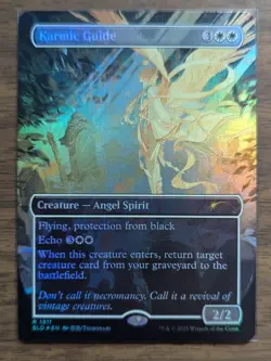 MTG Karmic Guide 1911 Rainbow Foil from Secret Lair Drop NM - Image 1
