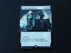 Clever Concealment Extended Art NM [Commander] Mtg Magic Free Tracking! - Image 1