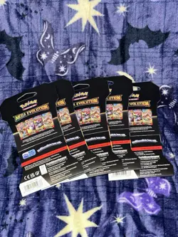 🔥5 Booster Packs! Pokemon MEGA EVOLUTION Sleeved Factory Sealed *US Seller* - Image 3