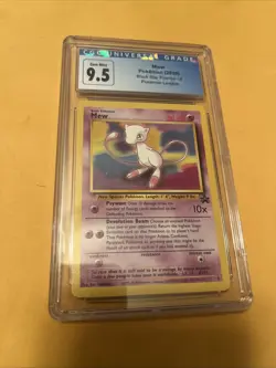 Pokemon League Mew Black Star Promos Graded 9.5 by CGC Mint #8 - Image 1