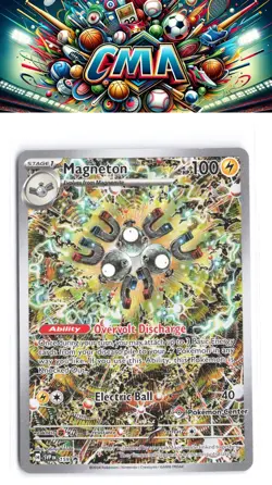 SV: Scarlet & Violet Promo Cards #159 Magneton Pokemon Center - Image 1