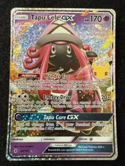 Pokemon Tapu Lele GX 60/145 from Celebrations in NM- condition! - Image 1