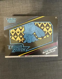 POKEMON TCG CROWN ZENITH POKEMON CENTER ELITE TRAINER BOX PLUS *FACTORY SEALED* - Image 1