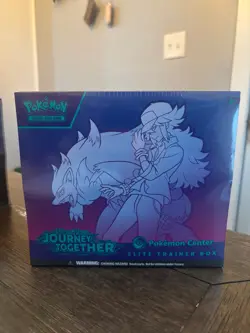 Pokemon TCG Journey Together Pokemon Center Elite Trainer Box ETB NEW/SEALED - Image 1