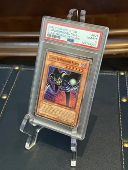 2003 Toon Summoned Skull Yugioh SDP-021 Common 1st Edition PSA 8 - Image 2