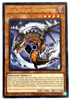 YuGiOh! - Black Dragon Collapserpent - MGED-EN133 - 1st Edition - Rare - Image 1