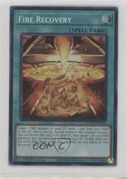 Super Rare - Fire Recovery 1st Ed. YuGiOh Age of Overlord #AGOV-EN059 - Image 1