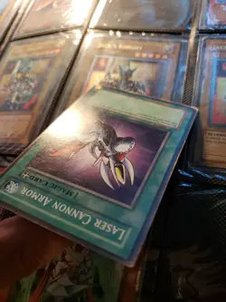 Yugioh Laser Cannon Armor LOB-089 Common 1st Ed ASIAN ENGLISH - Image 3