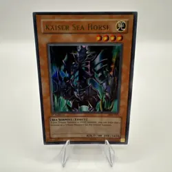 Yu-Gi-Oh! Kaiser Sea Horse 1st Edition Holo SKE-015 Super Rare Yugioh NM TCG - Image 1