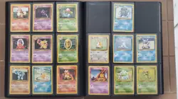 WOTC Vintage Non Holo Pokemon TCG LOT Binder Includes 200+ Cards Base Jungle Neo - Image 2