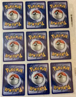 Pokemon Card Binder Collection - Vintage Card Lot | Misty Gym Heroes WOTC - Image 2