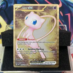 Pokemon TCG - Mew ex - (151 Metal Card) 205/165 Scarlet & Violet 151 Near Mint - Image 1