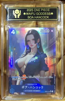 BOA HANCOCK One Piece Anime Waifu Goddess CUSTOM CARD - Image 2