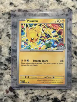 Pokemon Pikachu TCG Promo Card SVP225 2025 World Championships - Image 1