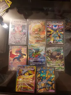 Pokemon Special Illustration Rare Lot, SIR/SAR 8 Card Lot English&Japan Alt Arts - Image 1
