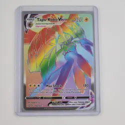 Tapu Koko VMAX (Secret Rare) 166/163 SWSH05: Battle Styles NM+ Pokemon Card TCG - Image 3