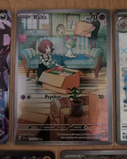 Pokemon 5 Card Lot Ralts 211, Gyarados EX 225, Pulled & Sleeved Scarlet & Violet - Image 3