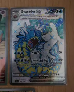 Pokemon 5 Card Lot Ralts 211, Gyarados EX 225, Pulled & Sleeved Scarlet & Violet - Image 4