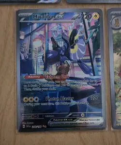 Pokemon 5 Card Lot Ralts 211, Gyarados EX 225, Pulled & Sleeved Scarlet & Violet - Image 5