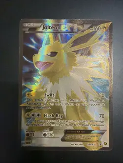 Jolteon EX Full Art 28a/83 Ultra Rare Holo Pokemon Card XY Generations Mint - Image 1