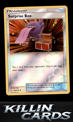 Reverse Holofoil Surprise Box 187/214 Pokemon Uncommon SM - Unbroken Bonds Card - Image 1