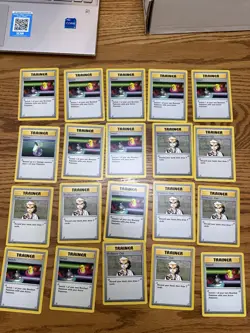 Bulk Lot of Nearly 890 Shadowless Base Set Pokemon Cards 1999 Energy & Trainer - Image 1