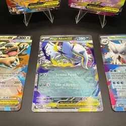 Pokemon Card Lot 5-Cards EX Holo Mega Evolution NM - Image 5