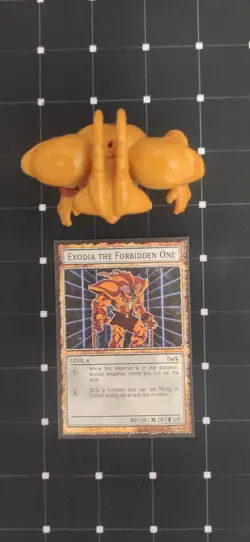 Yugioh Dungeon Dice Monsters Exodia the Forbbiden One Custom DDM figure card - Image 4