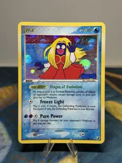 Jynx 28/115 Rare Reverse Holo Stamped Ex Unseen Forces Set Pokemon Card LP - Image 1