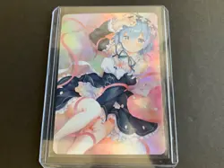 Goddess Story ACG Card - Rem- Anime Foil Waifu Bikini - READ - Image 5