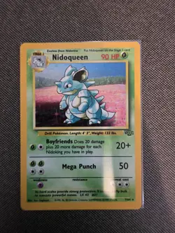 Nidoqueen 7/64 Holo - Pokemon TCG Jungle Rare Card VLP - Image 1