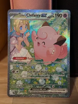 Lillie’s Clefairy EX 184/159 Journey Together SIR Card NM Pokemon TCG 2025 - Image 1