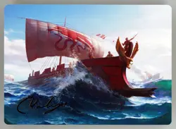 Adrestia Art Card (Gold-Stamped Signature) - Art Series: - Image 1