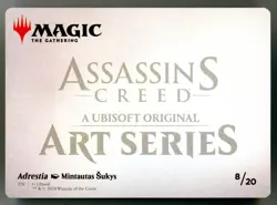 Adrestia Art Card (Gold-Stamped Signature) - Art Series: - Image 2