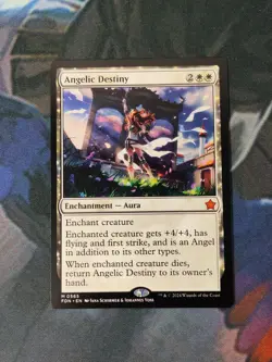 Angelic Destiny | 7% Off 2+ | Foundations | NM | MTG - Image 1