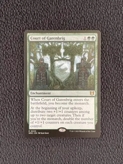 MTG Court of Garenbrig Commander: Wilds of Eldraine 0025 Regular Rare - Image 1