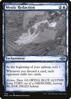 [MTG] Mystic Redaction (Showcase) (338) (MH2) NM - Image 1