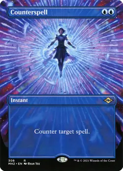 [MTG] Counterspell (Borderless) (308) (MH2) NM - Image 1