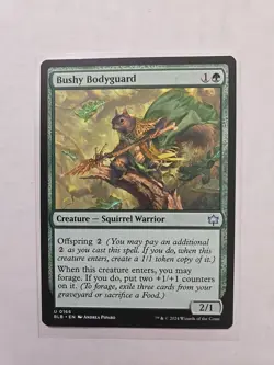 Bushy Bodyguard - Bloomburrow - LP - MTG Magic - Uncommon - Creature - Image 1