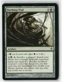 Magic the Gathering New Phyrexia Birthing Pod #104 - Image 1