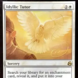 Idyllic Tutor - Reg - MTG - Morningtide - 12/150 - RARE ~ LP - Image 1