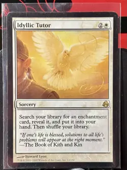 Idyllic Tutor - Reg - MTG - Morningtide - 12/150 - RARE ~ LP - Image 2