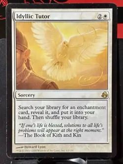Idyllic Tutor - Reg - MTG - Morningtide - 12/150 - RARE ~ LP - Image 3