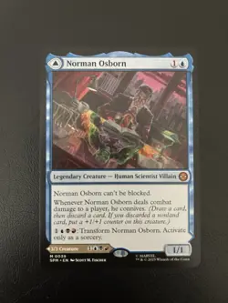 Norman Osborn - Green Goblin - MTG - Spider-Man Regular Mythic Rare 39 - Image 1